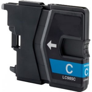 Tinta compatible Brother LC985 - Cyan