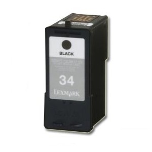 Cartucho de tinta compatible LEXMARK L34 - 18C0034E - Negro - 21 ML