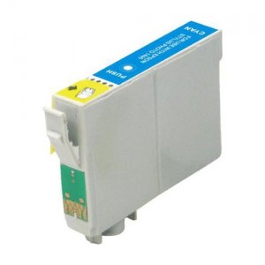 Cartucho de tinta compatible con EPSON T1292 - C13T12924011 - Cian - 14 ML